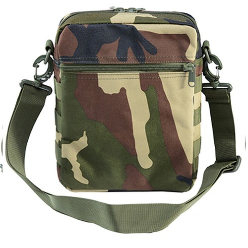 Pequeñas bolsas de mensajero de lona clásicas vintage bolsos de hombro para trabajo escuela viajes - Imagen 22 de 26