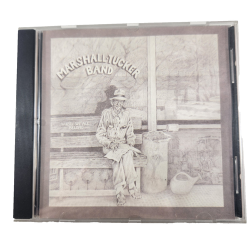 Marshall Tucker Band Where We All Belong CD CASE ONLY