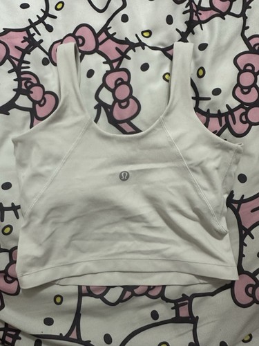 Lululemon Align White Tank Top Size 0