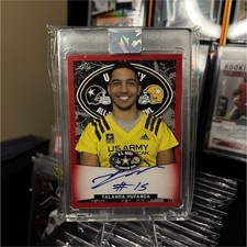Leaf 2018 U.S. Army All-American Bowl /5 Talanoa Hufanga Autograph Football Card