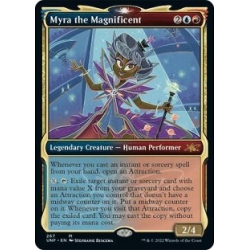 Myra The Magnificent (showcase) X4 M/NM Magic: The Gathering MTG