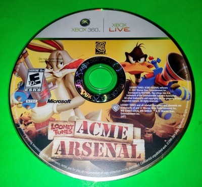 Looney Tunes: Acme Arsenal (Microsoft Xbox 360, 2007) - Disc Only - Tested Works