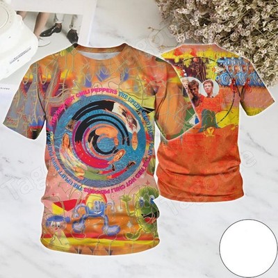 Trend Red Hot Chili Peppers The Uplift Mofo Party Plan Album 3D T-shirt S to 5XL