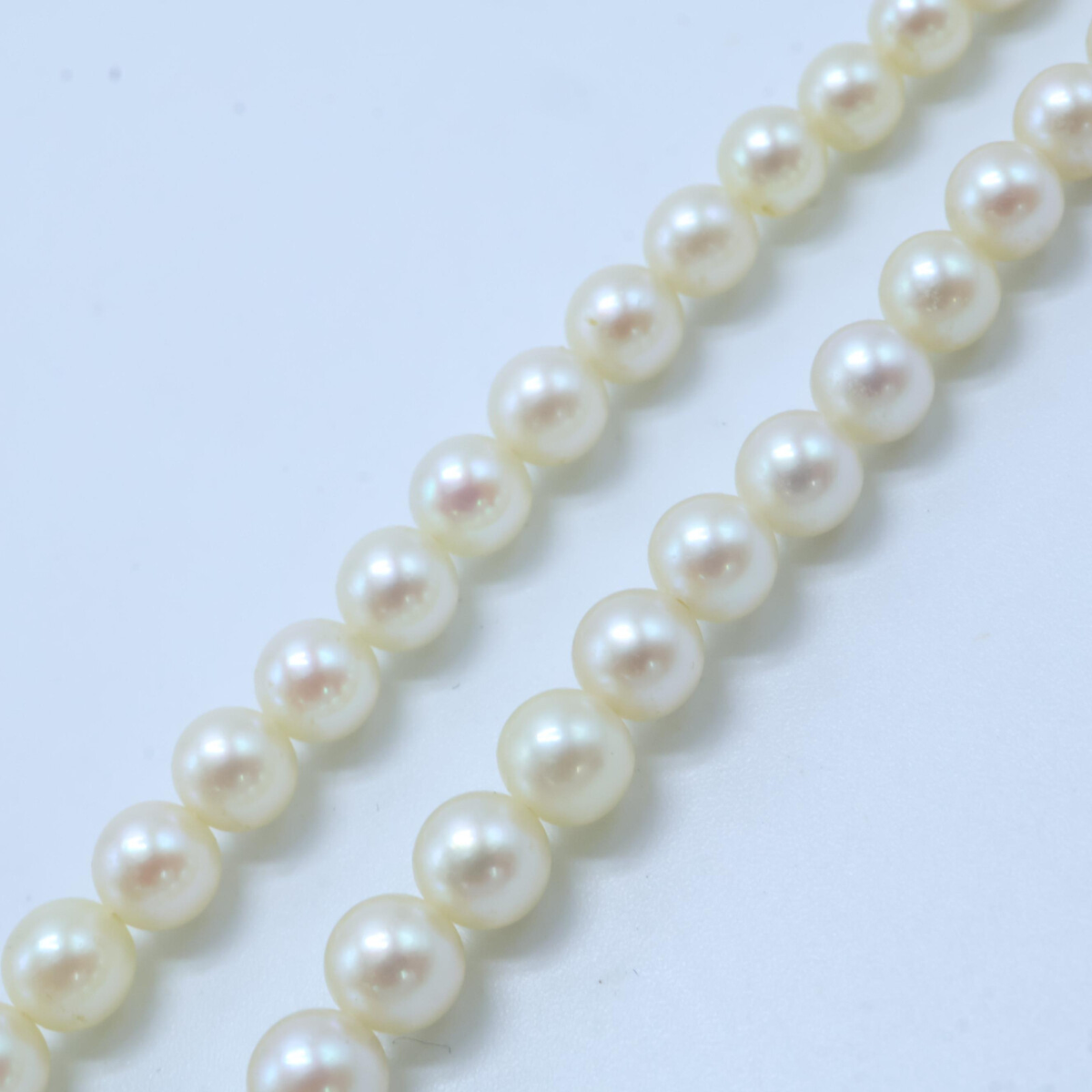 Mikimoto 3.0-7.0mm Pearl Necklace with Silver Clasp | eBay