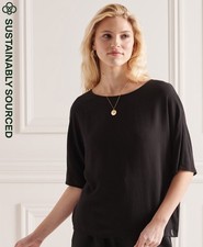 Superdry Womens Studios Woven Top Size 8