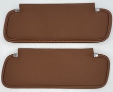 Corvette C3 Sunvisors Dark Saddle Comfortweave 1969 - 1973