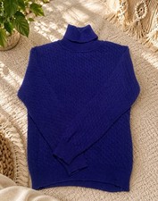 Women's Cable Knit Turtleneck Sweater Size Medium New Without Tags