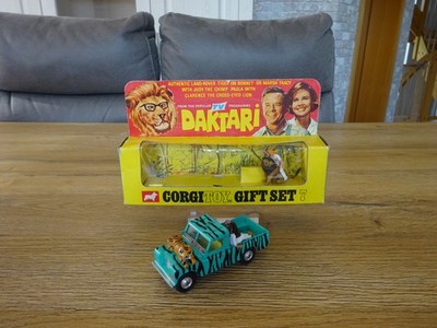 Corgi GS 7 Daktari Gift Set  60er Jahre Corgi Toys Rarität