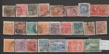 Brasilien Posten aus 1920/1922 gestempelt