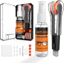 Glasses Cleaner,8 in 1 Glasses Cleaning Kit with 24H Anti Fog Eyeglass Cleaner