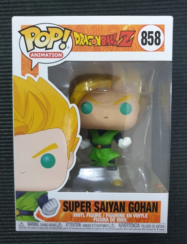 FUNKO POP! ANIMATION DRAGONBALLZ 858 SUPER SAIYAN GOHAN Action Figure Collezione