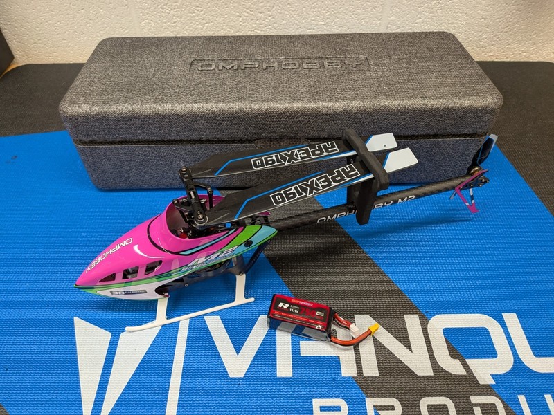 OMPHOBBY 3D RC Helicopter M2 V3 PRO