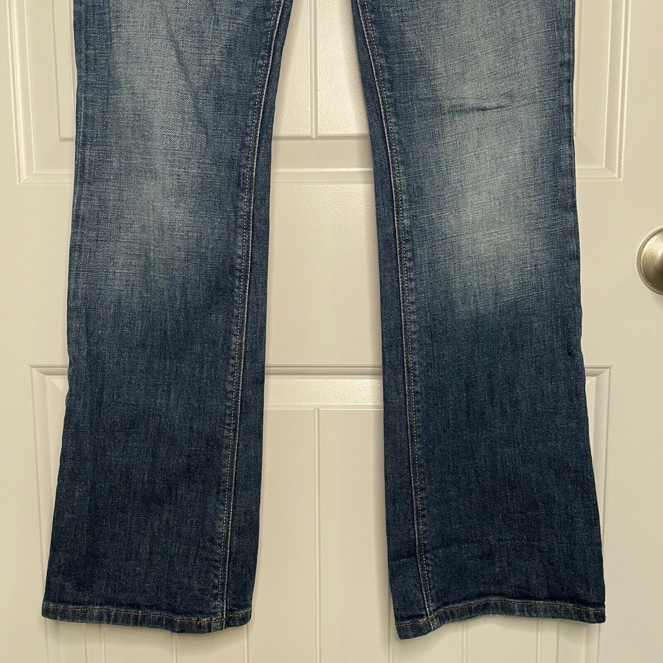 Pantalones de mezclilla para mujer Joe's The Provocateur 27 lavado medio tiro medio corte bootcut Foto 2 de 4