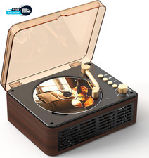 Portable CD Player Bluetooth with Speakers - Desktop CD Players for Home