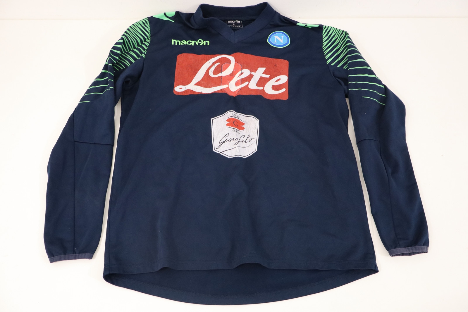 Napoli Macron Training Shirt Large Player Issue