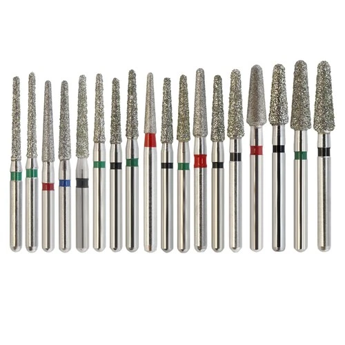 Dental Diamond Burs FG Round End Taper Bur Super Coarse Fine High Speed 856 850