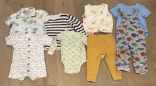 Brand Names Wholesale 8pc baby boy clothing lot shorts pants shirts 18-24M