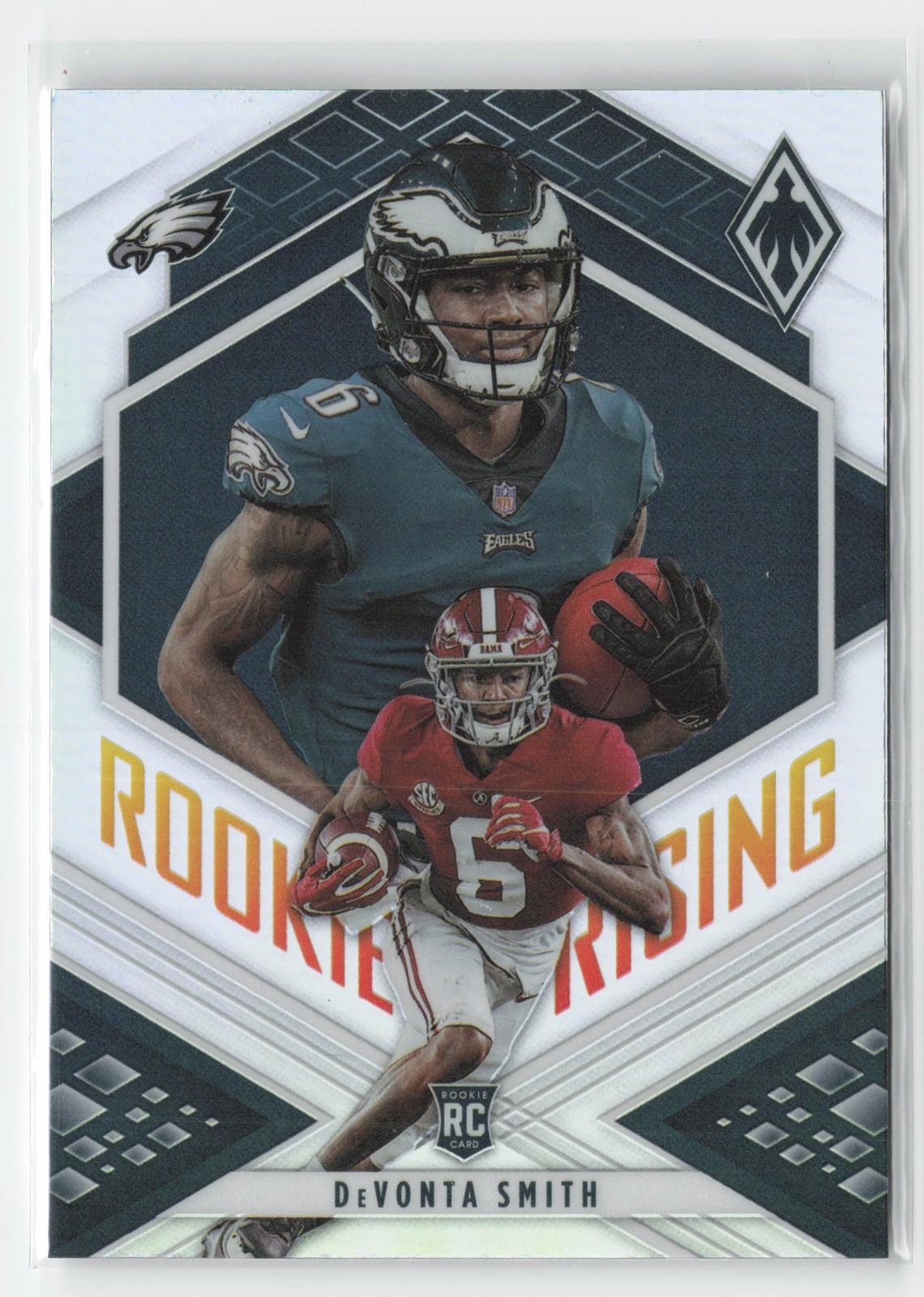 2021 Panini Phoenix #RIS-7 DeVonta Smith Rookie Rising