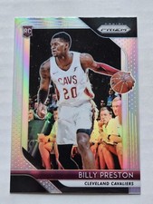 BILLY PRESTON SILVER PRIZM RC 2018-19 PRIZM CAVALIERS
