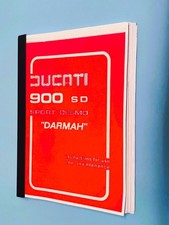DUCATI  900SD DARMAH LOOSE PAGES  P/ COPY OF USE AND MAINTENANCE HANDBOOK