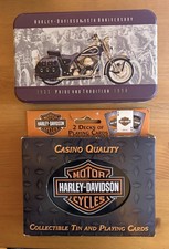 95th Anniversary Harley-Davidson Numbered Collector Tin & Playing Cards UNOPENED