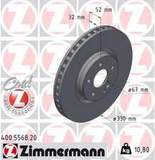 2x ZIMMERMANN Bremsscheibe COAT Z 400.5568.20 für MERCEDES VITO Mixto Double 5 2x ZIMMERMANN Bremsscheibe COAT Z 400.5568.20 für MERCEDES VITO Mixto Double 5