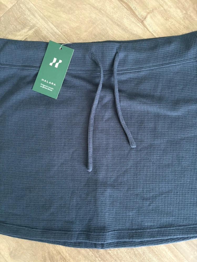 Halara Athletic Golf Tennis Skirt with Drawstring and Back Pocket in XL