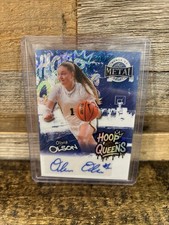 Olivia Olson AUTO 2025 Leaf Metal Women of Sport 1/2 Hoop Queens
