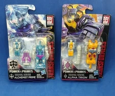 Transformers Power of the Lrimes Alpha Trion Landmine & Alchemist Prime New 2pcs