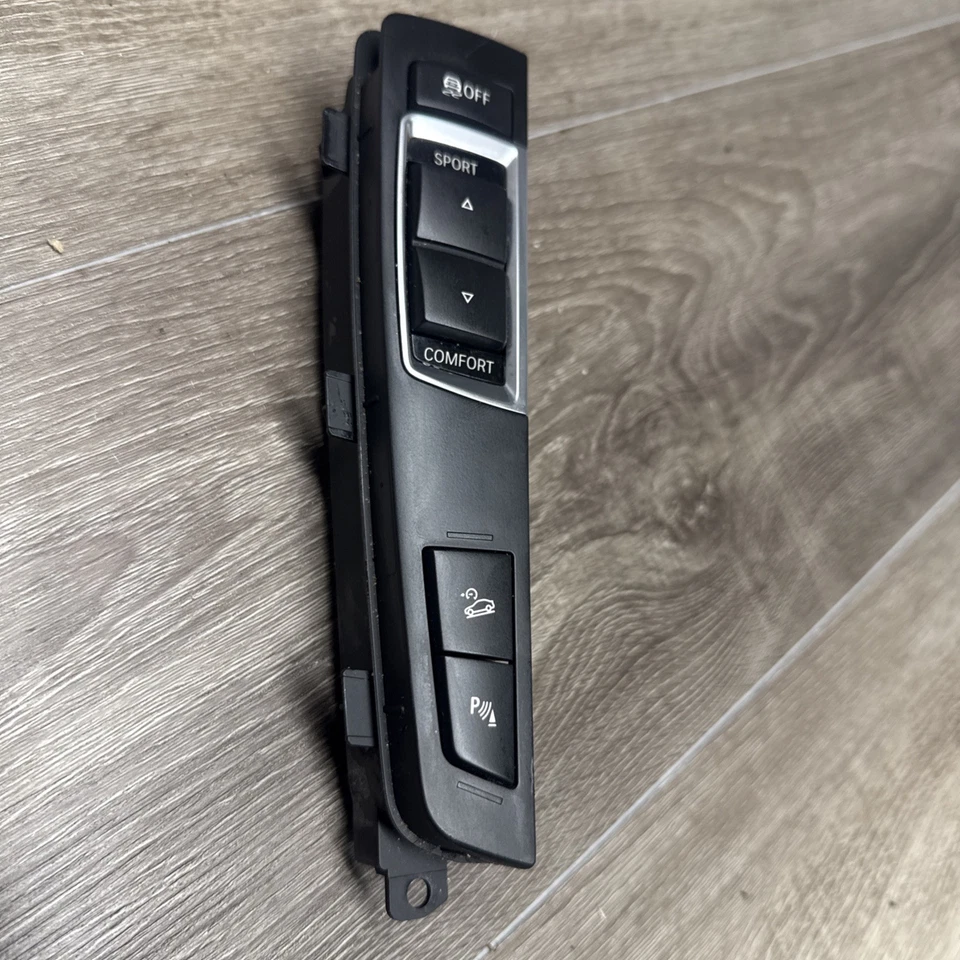 2011-2016 BMW 550i xDrive 535i SPORT COMFORT INTERRUPTOR DE CONTROL DE TRACCIÓN 9202948 OEM Foto 2 de 4