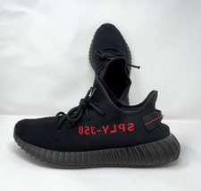 Adidas Yeezy Boost 350 V2 Bred Black & Red  Mens UK Size 11.5