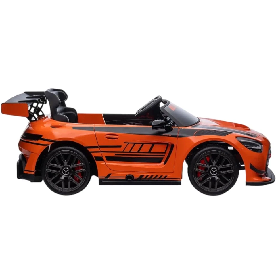 Auto Elettrica Per Bambini Giaquinto 12V Mercedes AMG GT3 Arancio - Immagine 2 di 3