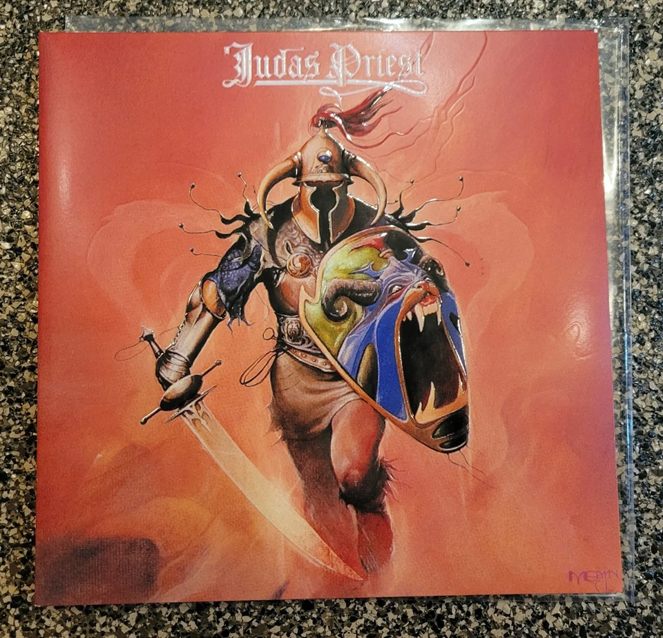 Judas Priest - Hero, Hero 2022 RSD Embossed Cover 2xLP Red & Blue Vinyl NM! - Image 2 of 4