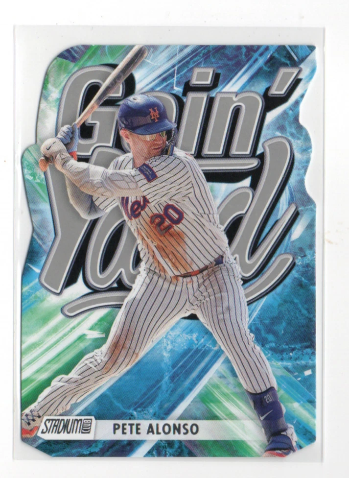 2024 Topps Stadium Club Pete Alonso Goin’ Yard Die Cut Insert #GY-14