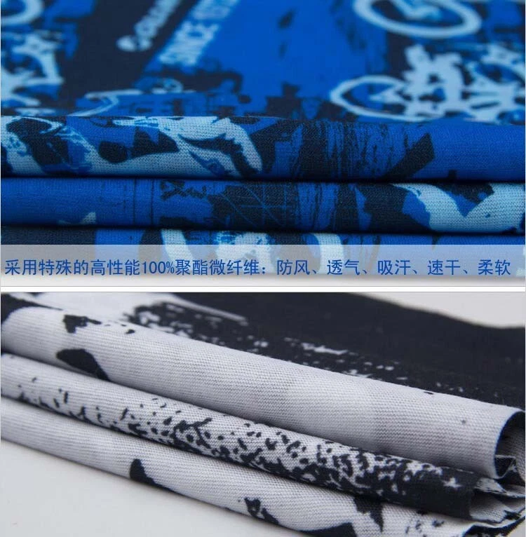 Unisex Multipurpose Neck Gaiter Face Scarf Sun Shield Windproof Headwea 009 - Image 3 of 4