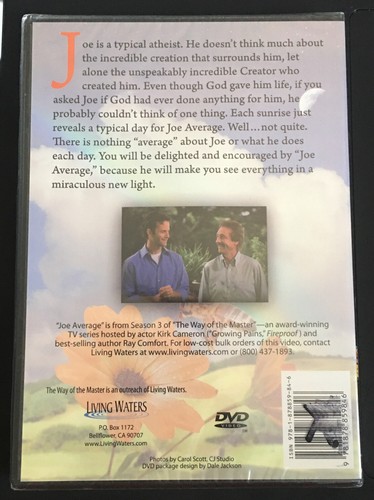 JOE AVERAGE DVD, RELIGIOUS, RAY COMFORT, NEW-SEALED - Bild 2 von 2