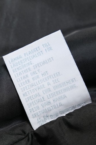 H&M Echt-Leder-Hose S schwarz - Bild 4 von 4
