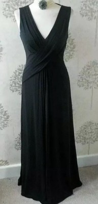 black grecian gown