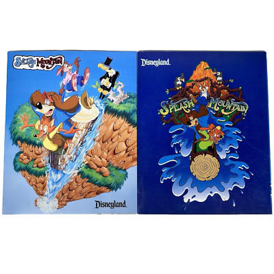 Disneyland Splash Mountain Brier Rabbit Fox Bear Paper Ride Photo Frame Lot