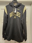 Colorado University Buffaloes Nike Therma-FIT Football Sideline Hoodie Men's Lrg