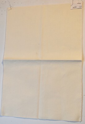Cream 14 count Aida counted cross stitch fabric 16'' x 11'
