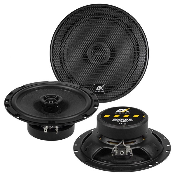 ESX Signum SXE-62 Koax System 16,5 Cm Auto Lautsprecher Boxen 180 Watt Max.-image