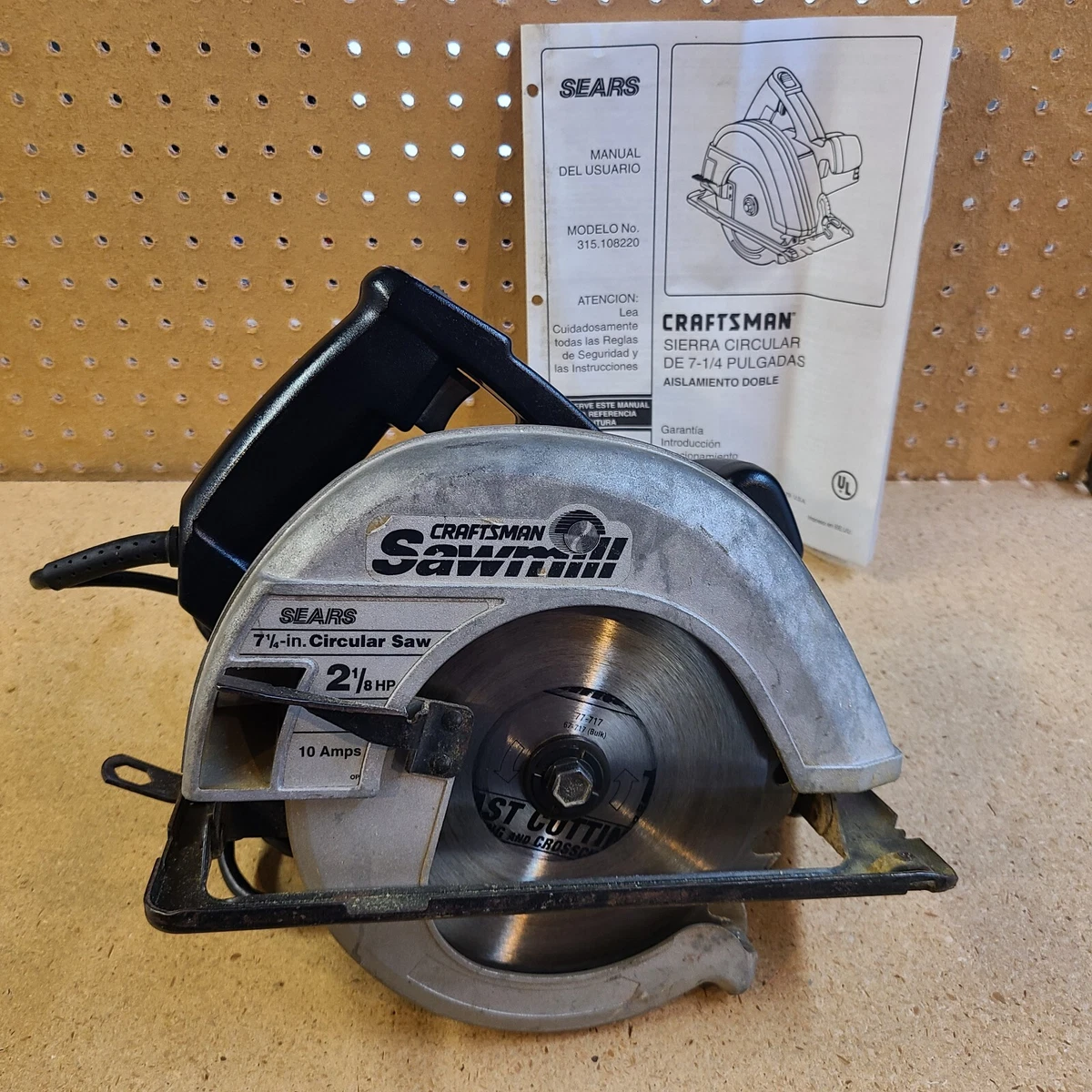 Sierra circular craftsman sears hot sale