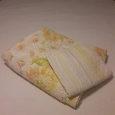 Vintage Martha Stewart Matelasse Quilt & Sham Set Reversible Comfort