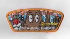 2013 National Jamboree Grand Teton Council DevasTater ORG Bdr. [KY-4754]