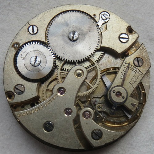 Girard Perregaux Pocket watch movement & enamel dial balance broken stem to 3 - Picture 5 of 8