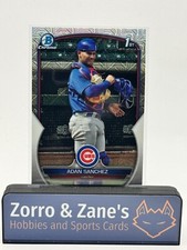 Adan Sanchez  1st Bowman 2023 Bowman Chrome - MOJO REFRACTOR #BCP-219 