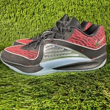 Nike KD16 Slim Reaper Men's Size 10.5 Black Red BRED Basketball New DV2917-004