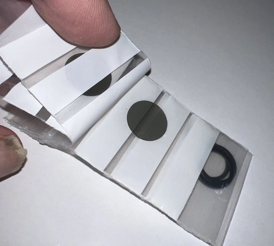 NOVOFLEX  MAPOL 3 pcs POLARIZING FILTERS FOR FOCUSING LENSES NEW - Image 3 of 4