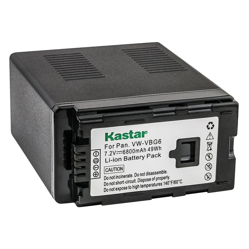 Cargador USB Kastar Batería LTD2 para Panasonic AG-AC130AEJ, AG-AC130AP, AG-AC160 Foto 2 de 4